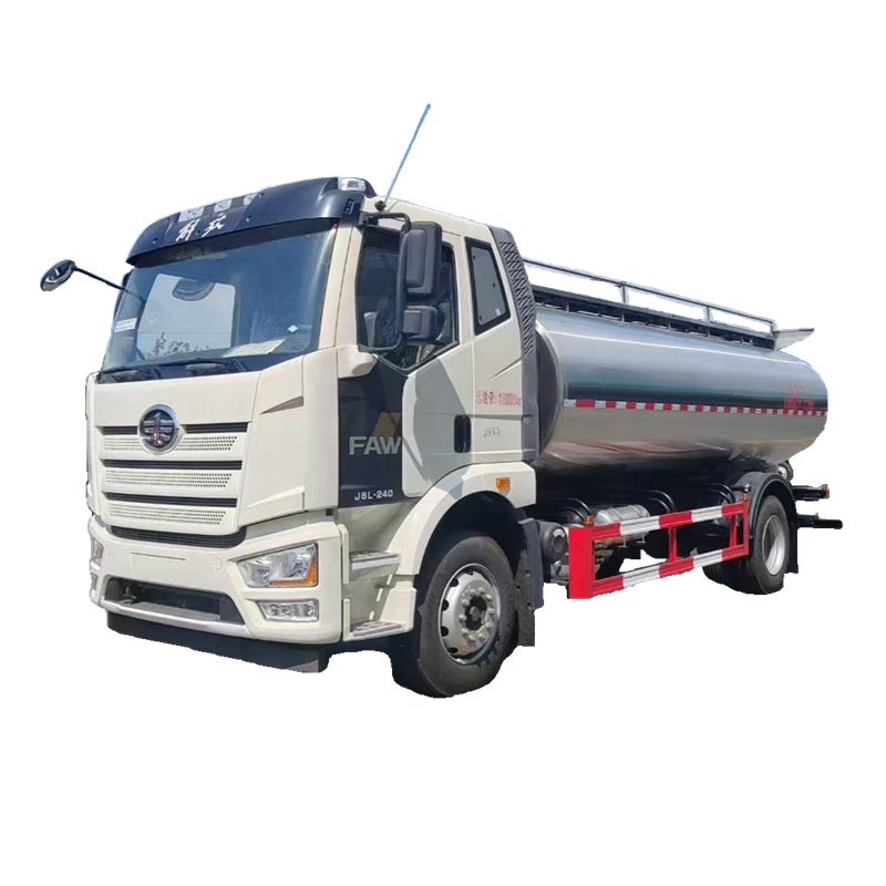 &Ccedil;in FAW Taze S&uuml;t Transfer Kamyonu 4X2 S&uuml;t Kamyonu Satılık 12000L S&uuml;t Tankeri K