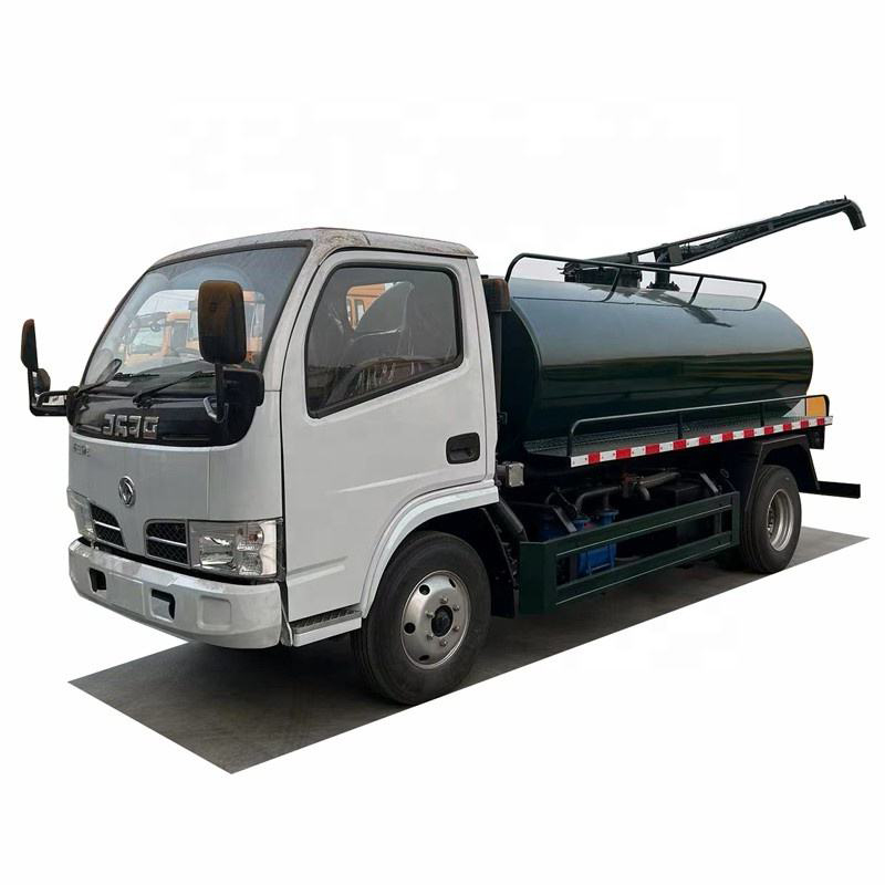 &Ccedil;in Dongfeng 3000l Dışarı Emme Kamyonu 4x2 3CBM Vakum Septik Dışarı Emme Temizleme Tanker Kam