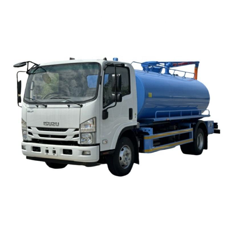 Ucuz Fiyat 1suzu 5cbm 5000l Vakum Sewage Emme Kamyon 4x2 Diş &Ccedil;amuru Temizleme Tanker Kamyon I