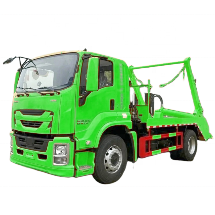 Isuzu GIGA 4X2 10CBM 12cbm Salıngak Kolu &Ccedil;&ouml;p Toplama Kamyonu Skip Loader &Ccedil;&ouml;p