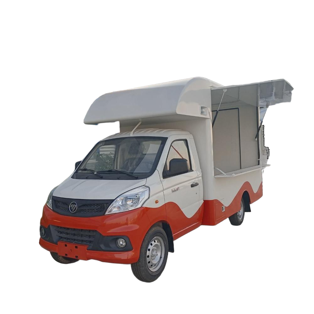 &Ccedil;in'de Satılık FOTON &Ouml;zel Mini Boyutlu Mobil Fast Food Kamyonu