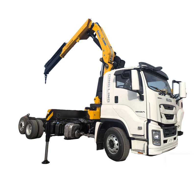 6X2 Isuzu Dev XCMG G Serisi 10 Tonluk Beş B&ouml;l&uuml;ml&uuml; Teleskopik Vin&ccedil;