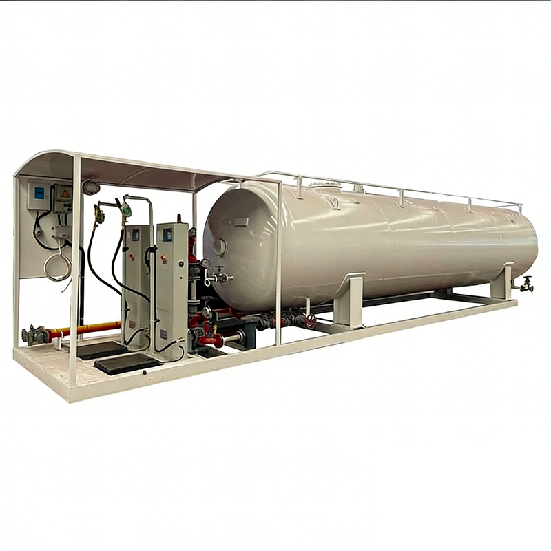 25m3 Skid LPG Silindir Dolum Tesisi