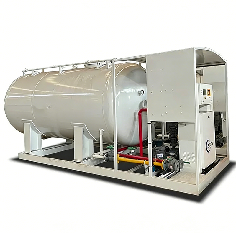 5 Ton Skid LPG Benzin İstasyonu