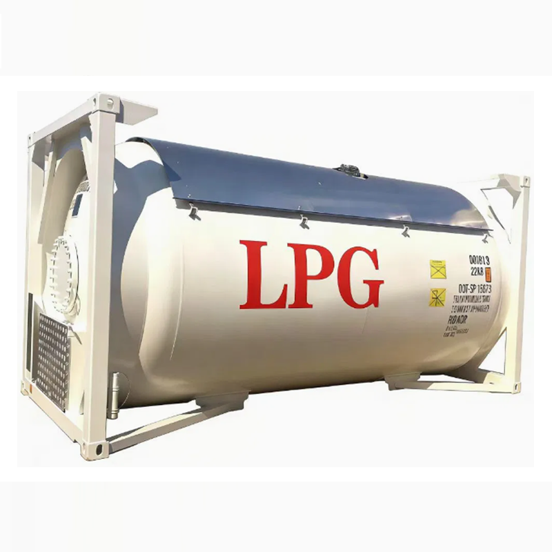 ASME LPG Depolama Tankı 2.5-10 Ton 1.6MPa Propan Basın&ccedil;lı Kapak Satılık
