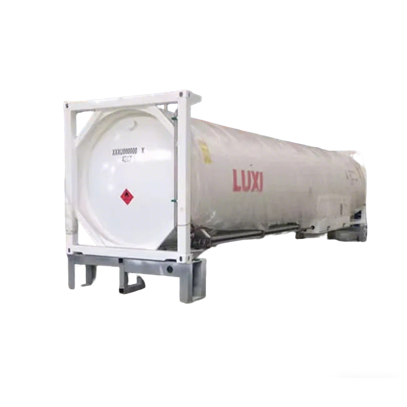 ASME Sıvı LPG Gaz Depolama &Ccedil;&ouml;z&uuml;mleri 20FT / 40FT Un T75 ISOTank Konteyner