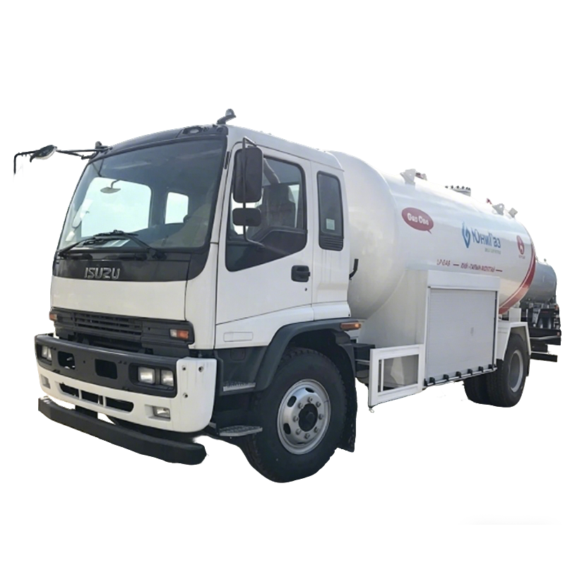 15 K&uuml;p Metre ISUZU LPG Gaz Doldurma Tanker Kamyon