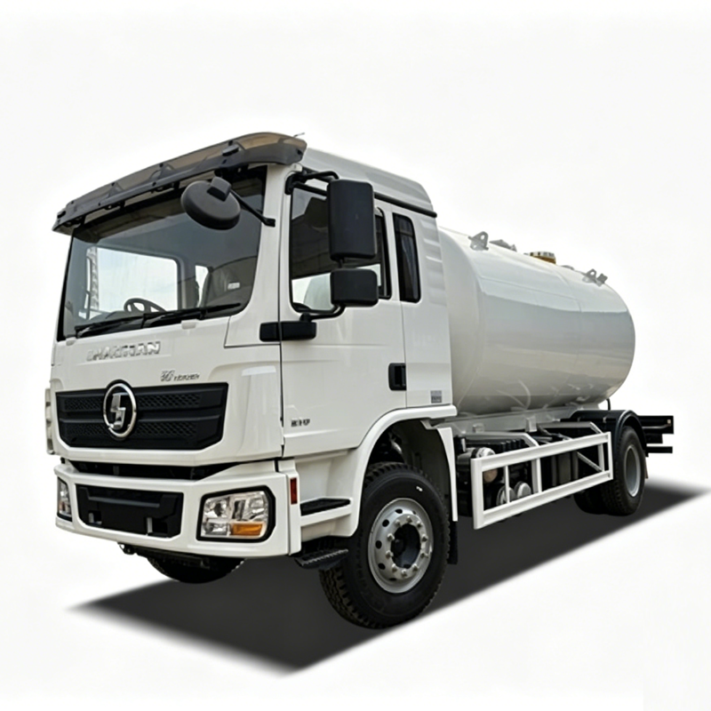 7 Metrik Ton 15000 L LPG Bobtail Kamyon SHACMANI