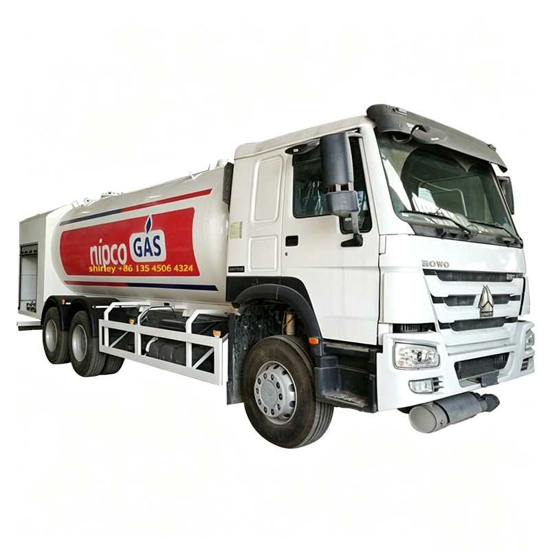Howo 10 Tekerlekli 24000L Propan TankTruck